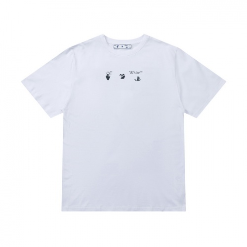 Replica Off-White T-Shirts Short Sleeved For Men #862403 $27.00 USD for Wholesale