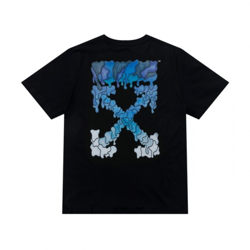 Off-White T-Shirts Short Sleeved For Men #862405 $27.00 USD, Wholesale Replica Off-White T-Shirts