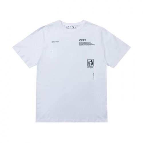 Replica Off-White T-Shirts Short Sleeved For Men #862408 $27.00 USD for Wholesale