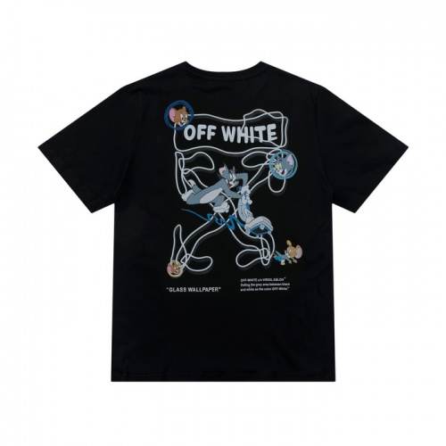 Off-White T-Shirts Short Sleeved For Men #862410 $29.00 USD, Wholesale Replica Off-White T-Shirts