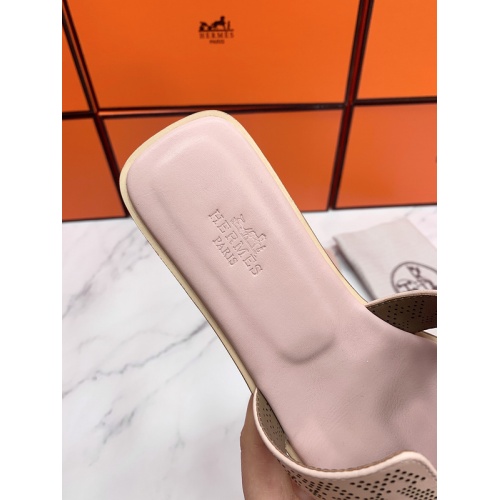 Replica Hermes Slippers For Women #862412 $56.00 USD for Wholesale