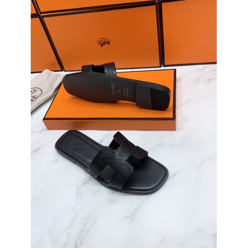 Replica Hermes Slippers For Women #862421 $56.00 USD for Wholesale
