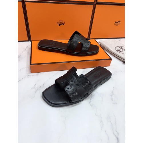 Replica Hermes Slippers For Women #862421 $56.00 USD for Wholesale