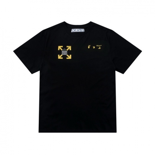 Replica Off-White T-Shirts Short Sleeved For Men #862424 $27.00 USD for Wholesale
