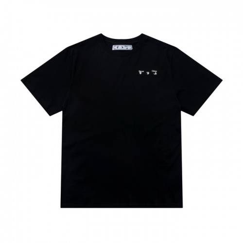 Replica Off-White T-Shirts Short Sleeved For Men #862435 $27.00 USD for Wholesale