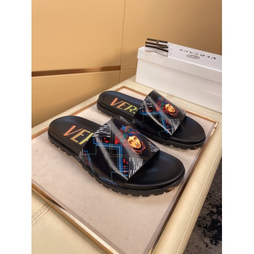 Versace Slippers For Men #862437 $48.00 USD, Wholesale Replica Versace Slippers