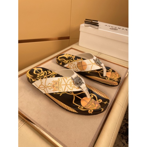 Versace Slippers For Men #862442 $52.00 USD, Wholesale Replica Versace Slippers