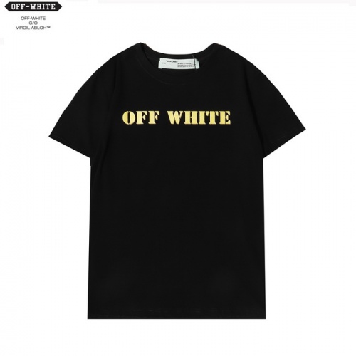 Replica Off-White T-Shirts Short Sleeved For Men #862443 $27.00 USD for Wholesale