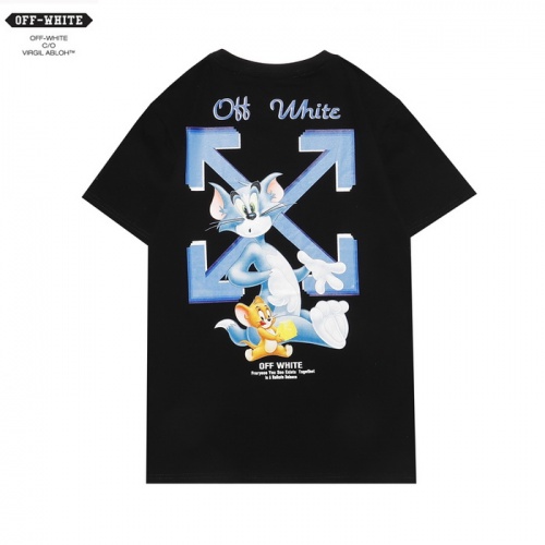 Off-White T-Shirts Short Sleeved For Men #862446 $27.00 USD, Wholesale Replica Off-White T-Shirts