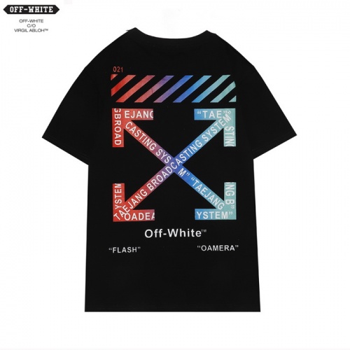 Off-White T-Shirts Short Sleeved For Men #862450 $27.00 USD, Wholesale Replica Off-White T-Shirts