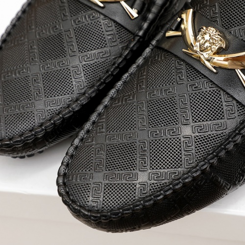Replica Versace Leather Shoes For Men #862459 $68.00 USD for Wholesale