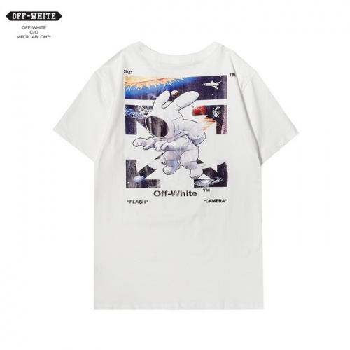 Off-White T-Shirts Short Sleeved For Men #862470 $27.00 USD, Wholesale Replica Off-White T-Shirts