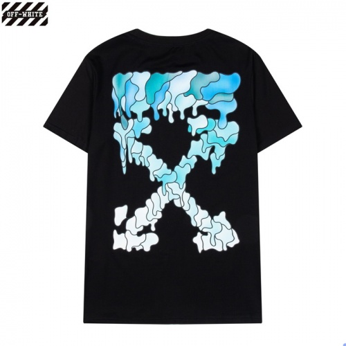Off-White T-Shirts Short Sleeved For Men #862489 $29.00 USD, Wholesale Replica Off-White T-Shirts