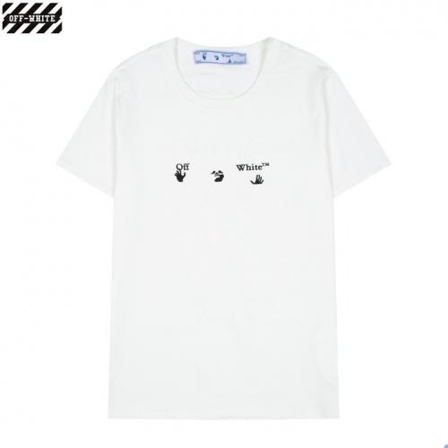 Replica Off-White T-Shirts Short Sleeved For Men #862490 $29.00 USD for Wholesale