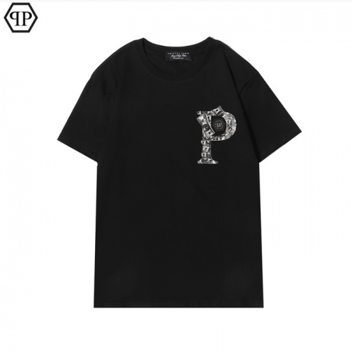 Replica Philipp Plein PP T-Shirts Short Sleeved For Men #862501 $29.00 USD for Wholesale