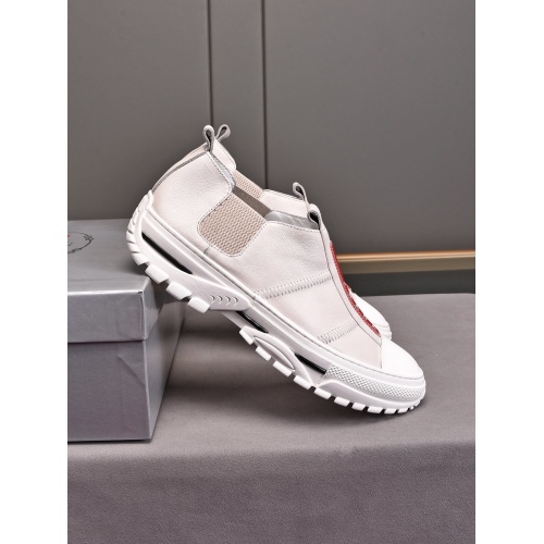 Replica Prada Casual Shoes For Men #862504 $80.00 USD for Wholesale