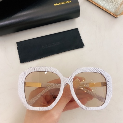 Replica Balenciaga AAA Quality Sunglasses #862549 $62.00 USD for Wholesale