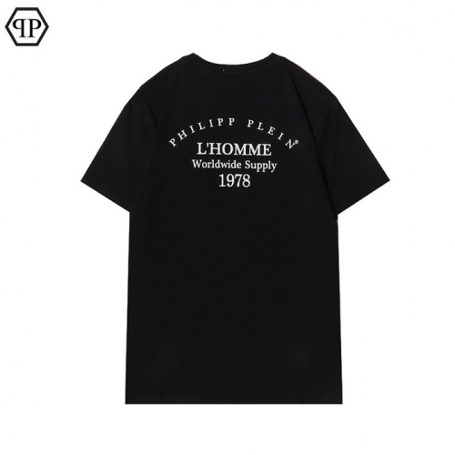 Replica Philipp Plein PP T-Shirts Short Sleeved For Men #862582 $25.00 USD for Wholesale