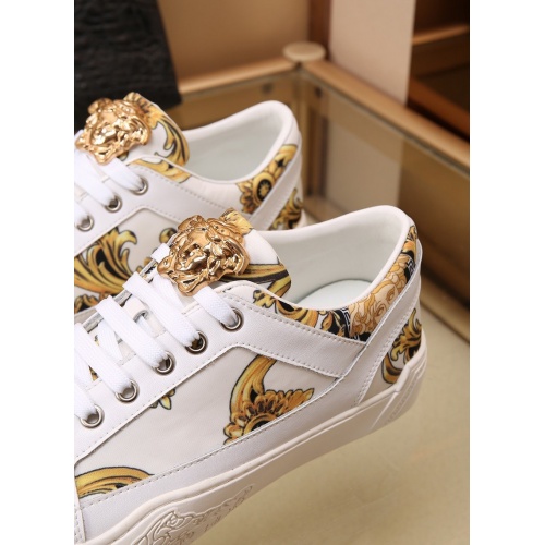Replica Versace Casual Shoes For Men #862644 $85.00 USD for Wholesale