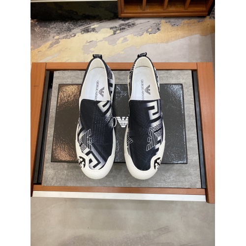 Replica Armani Casual Shoes For Men #862661 $72.00 USD for Wholesale