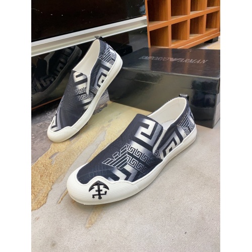 Replica Armani Casual Shoes For Men #862661 $72.00 USD for Wholesale