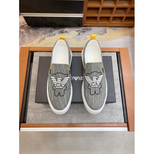 Replica Armani Casual Shoes For Men #862665 $72.00 USD for Wholesale