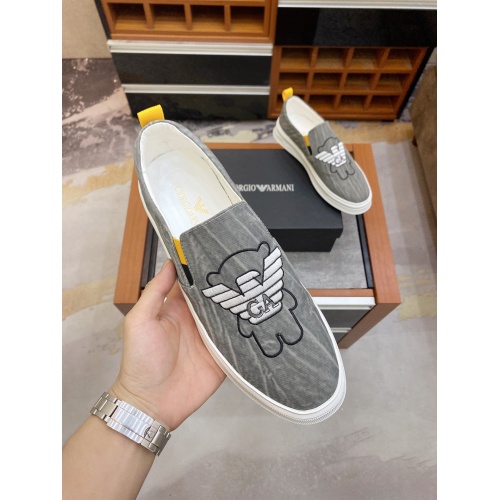 Replica Armani Casual Shoes For Men #862665 $72.00 USD for Wholesale