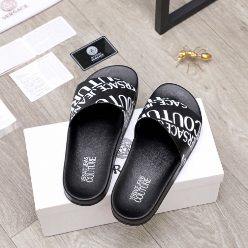 Replica Versace Slippers For Men #862674 $42.00 USD for Wholesale