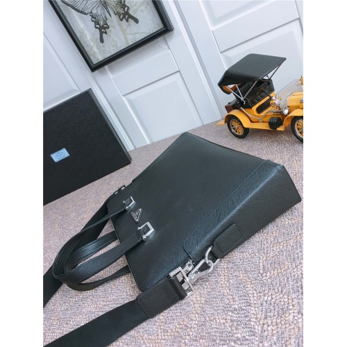 Replica Prada AAA Man Handbags #862712 $102.00 USD for Wholesale