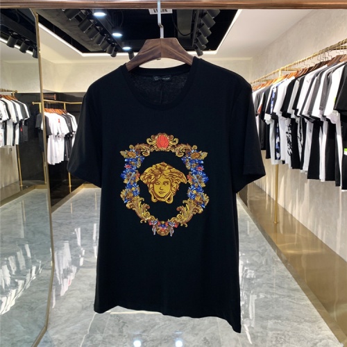 Versace T-Shirts Short Sleeved For Men #862928 $41.00 USD, Wholesale Replica Versace T-Shirts