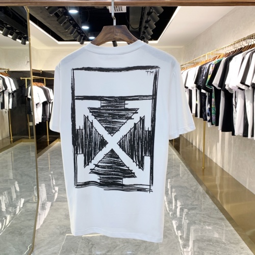 Off-White T-Shirts Short Sleeved For Men #863223 $41.00 USD, Wholesale Replica Off-White T-Shirts