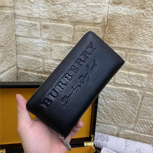Replica Burberry AAA Man Wallets #863262 $45.00 USD for Wholesale
