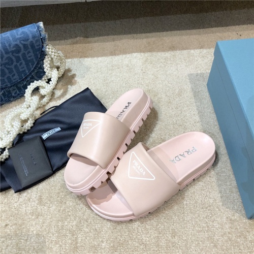 Replica Prada Slippers For Women #863293 $78.00 USD for Wholesale