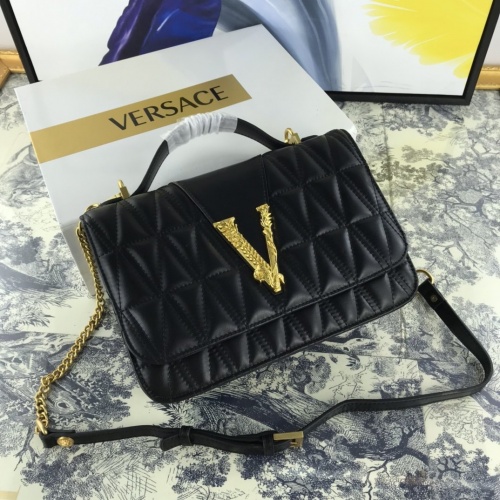 Versace AAA Quality Messenger Bags #863581 $145.00 USD, Wholesale Replica Versace AAA Quality Messenger Bags