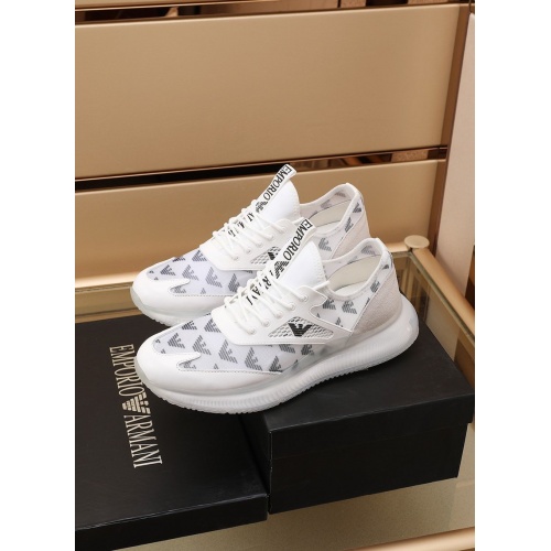 Replica Armani Casual Shoes For Men #863591 $85.00 USD for Wholesale