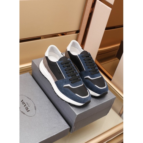 Replica Prada Casual Shoes For Men #863605 $96.00 USD for Wholesale