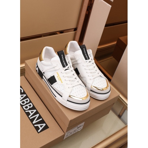 Replica Dolce & Gabbana D&G Casual Shoes For Men #863607 $100.00 USD for Wholesale