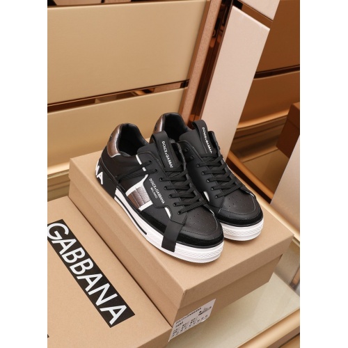 Replica Dolce & Gabbana D&G Casual Shoes For Men #863608 $100.00 USD for Wholesale