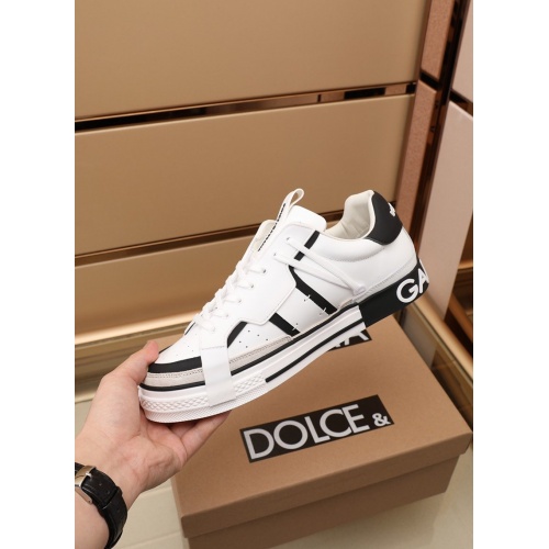 Replica Dolce & Gabbana D&G Casual Shoes For Men #863609 $100.00 USD for Wholesale