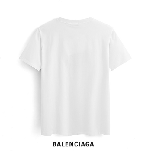 Replica Balenciaga T-Shirts Short Sleeved For Men #863637 $29.00 USD for Wholesale