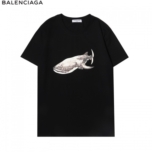 Balenciaga T-Shirts Short Sleeved For Men #863639 $27.00 USD, Wholesale Replica Balenciaga T-Shirts