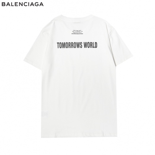 Replica Balenciaga T-Shirts Short Sleeved For Men #863640 $27.00 USD for Wholesale
