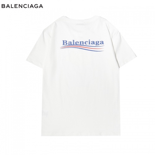 Replica Balenciaga T-Shirts Short Sleeved For Men #863642 $27.00 USD for Wholesale
