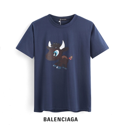 Balenciaga T-Shirts Short Sleeved For Men #863644 $29.00 USD, Wholesale Replica Balenciaga T-Shirts