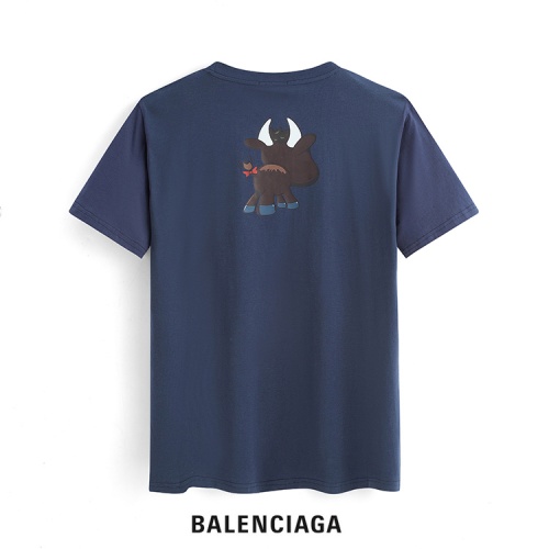 Replica Balenciaga T-Shirts Short Sleeved For Men #863644 $29.00 USD for Wholesale