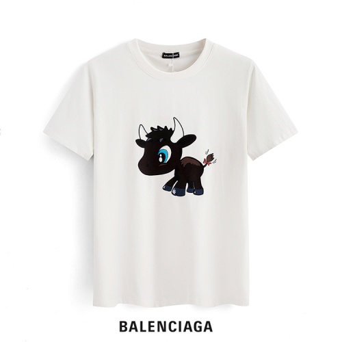 Balenciaga T-Shirts Short Sleeved For Men #863645 $29.00 USD, Wholesale Replica Balenciaga T-Shirts