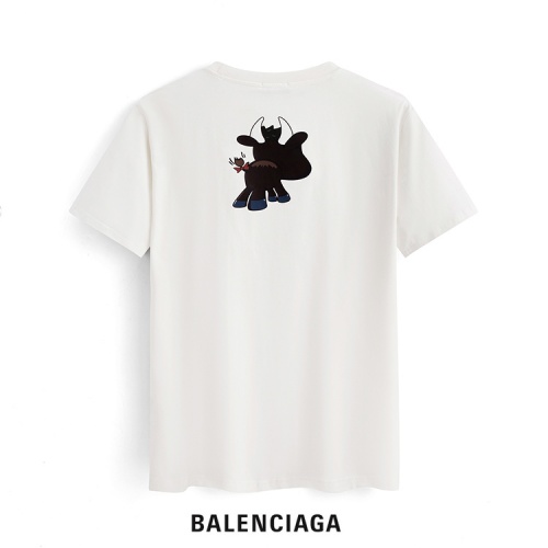 Replica Balenciaga T-Shirts Short Sleeved For Men #863645 $29.00 USD for Wholesale