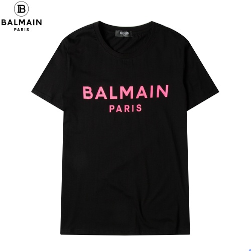 Balmain T-Shirts Short Sleeved For Men #863649 $27.00 USD, Wholesale Replica Balmain T-Shirts