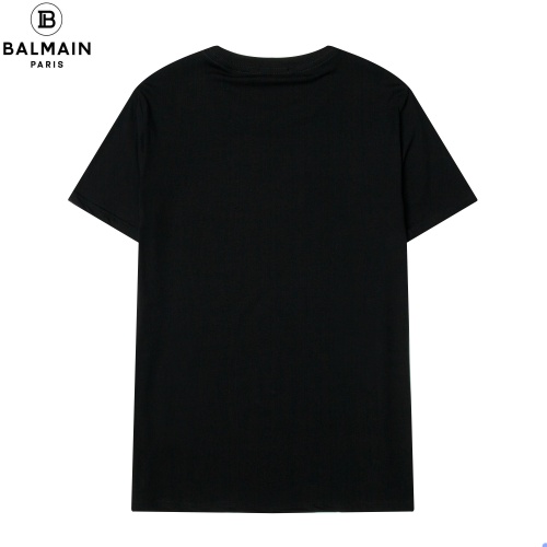 Replica Balmain T-Shirts Short Sleeved For Men #863649 $27.00 USD for Wholesale