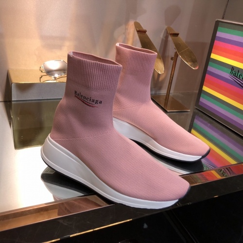 Balenciaga Boots For Women #863658 $81.00 USD, Wholesale Replica Balenciaga Boots